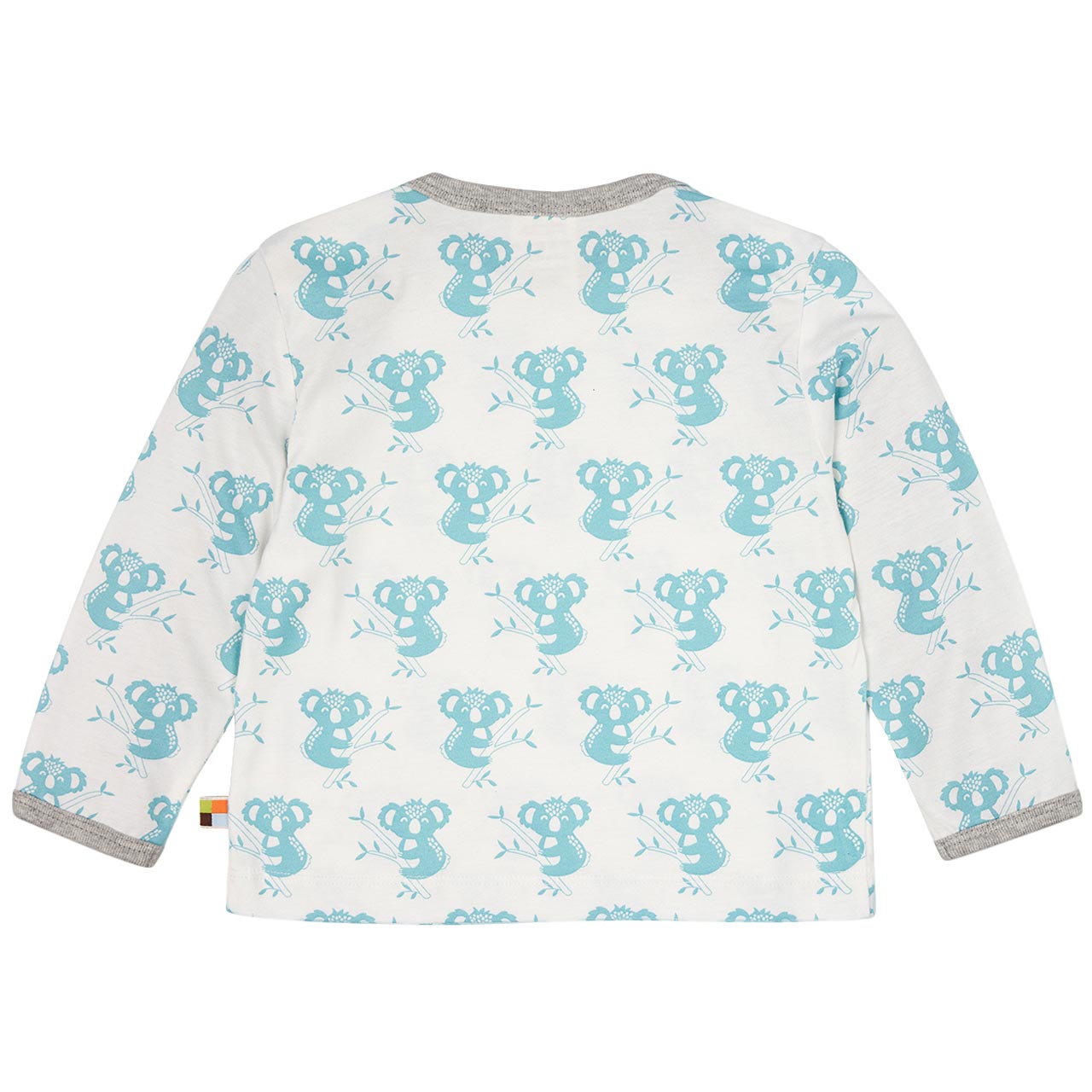 Leichtes Shirt langarm Koala hellblau