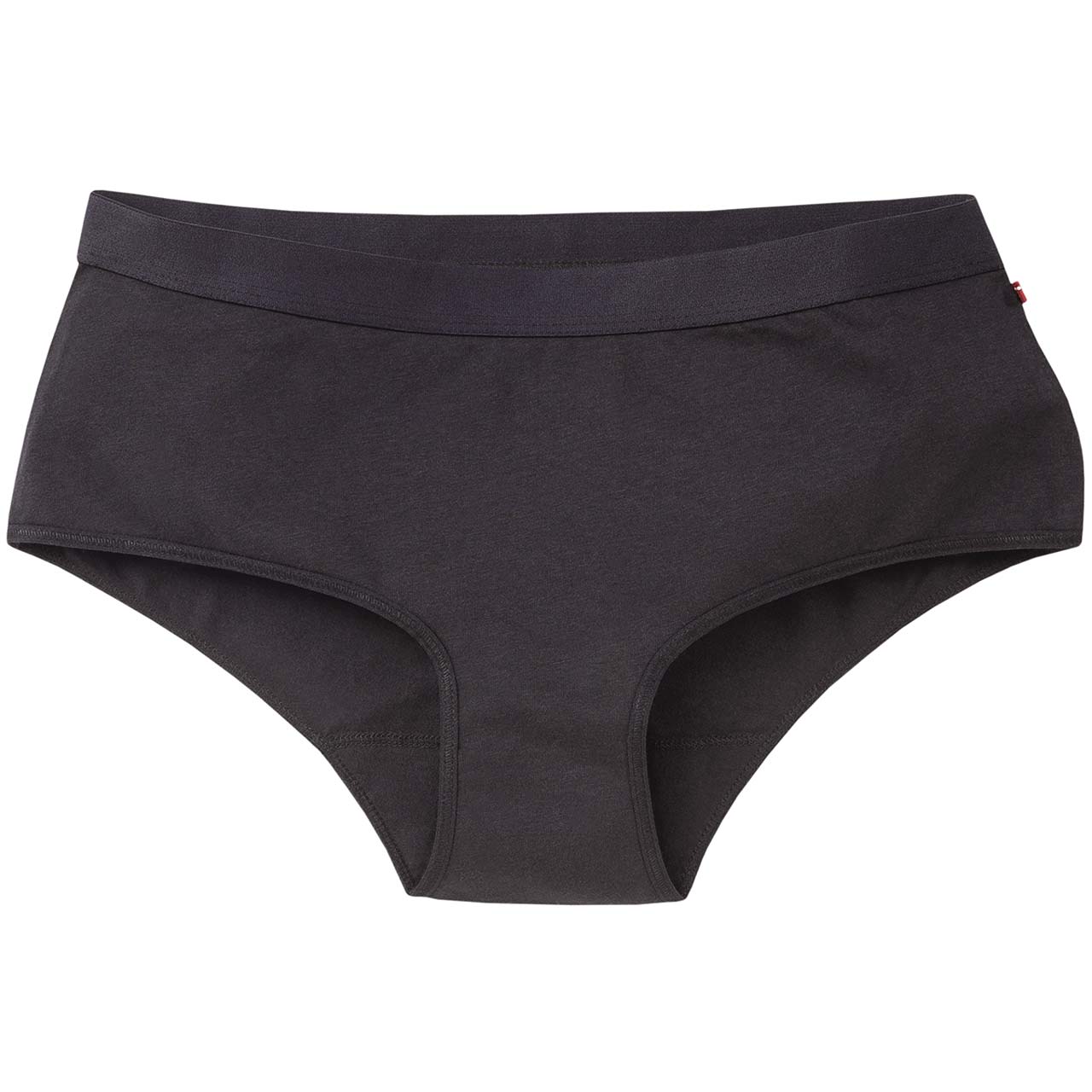 Doppelpack Damenpanty Blüten schwarz