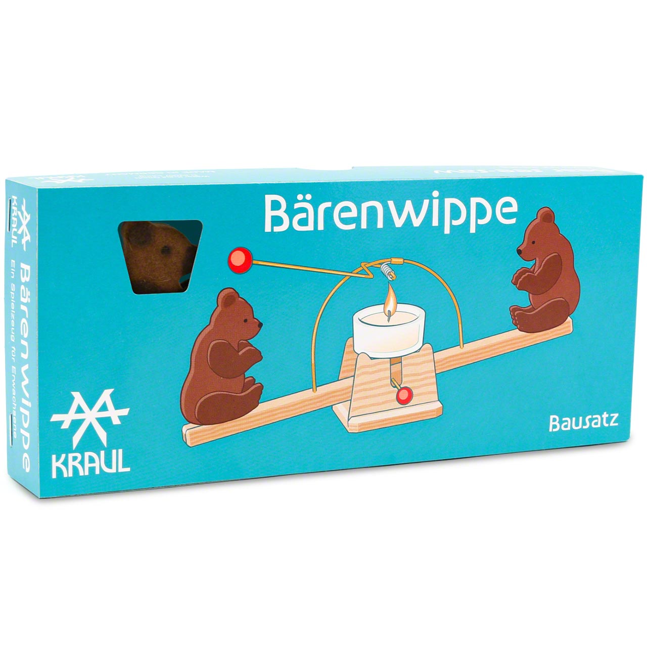 Experimentierkasten Lichtwippe mit Bären