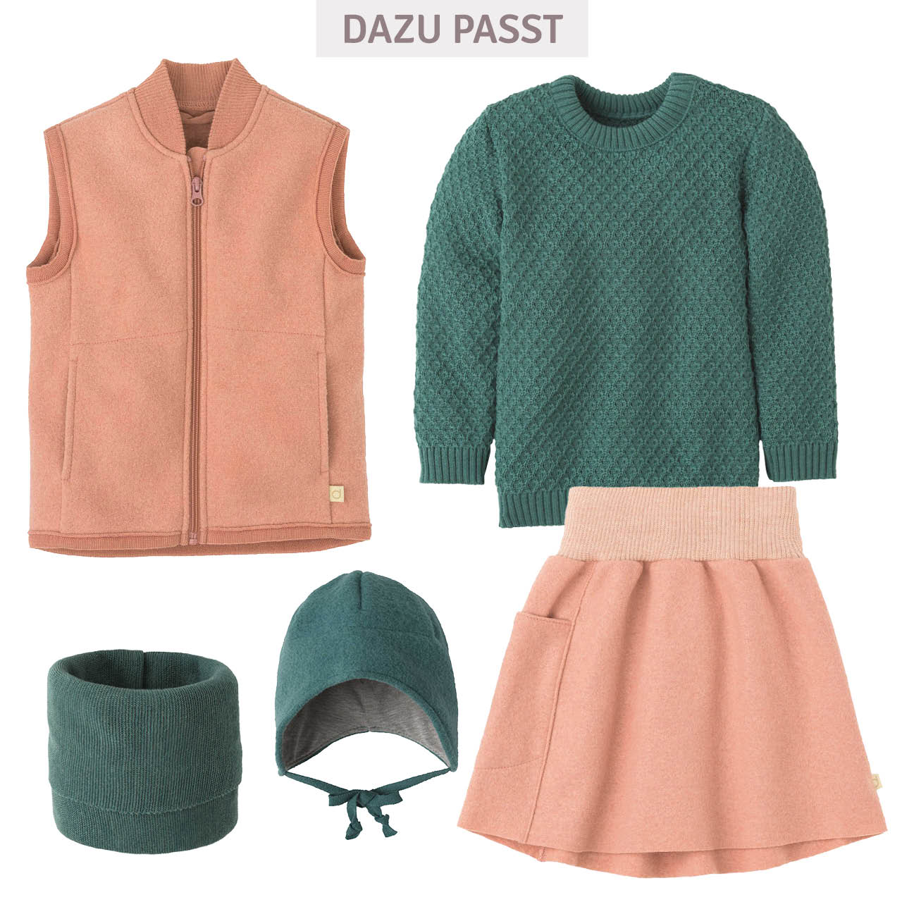 Walk-Weste Zipper rosa