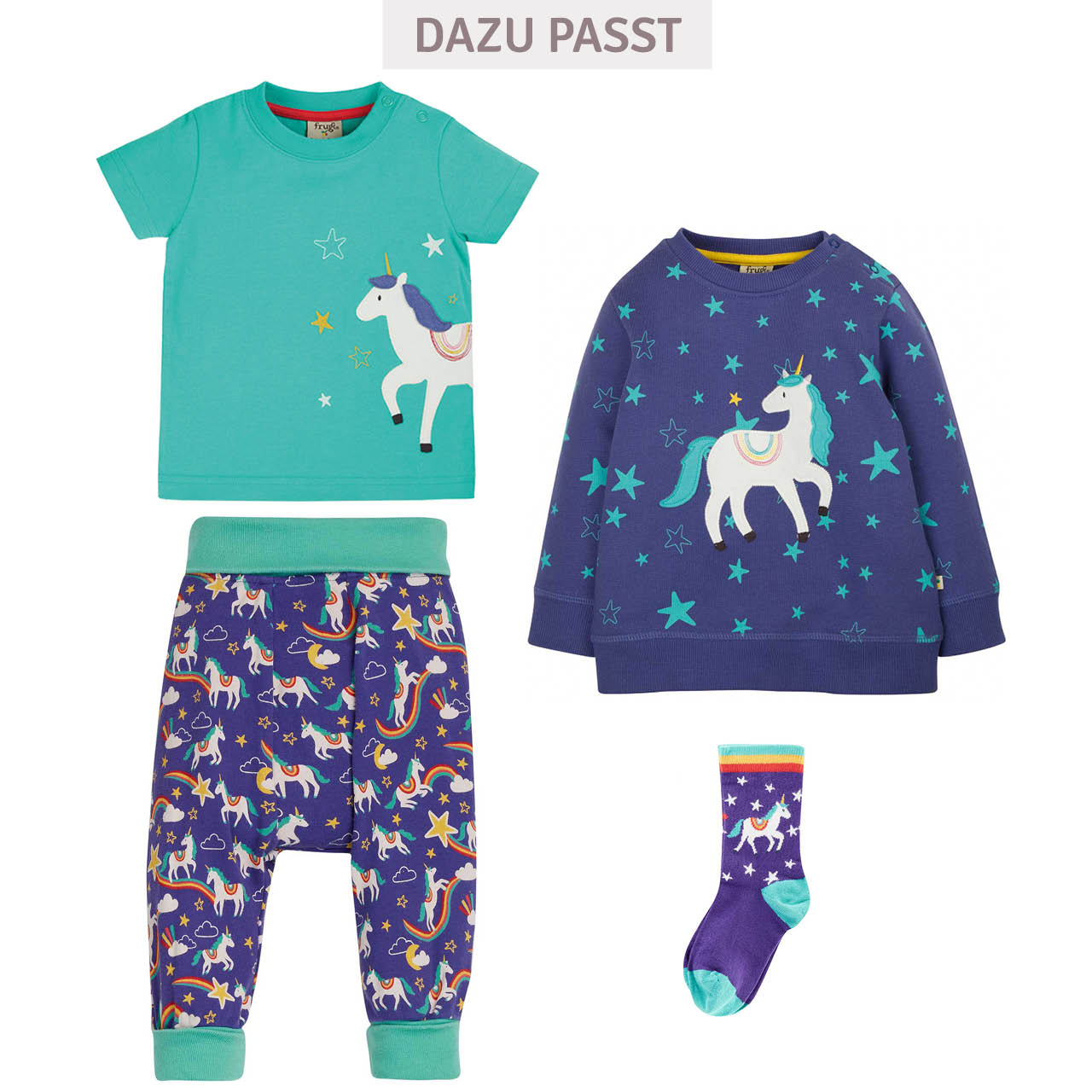 Sweat Pullover Einhorn