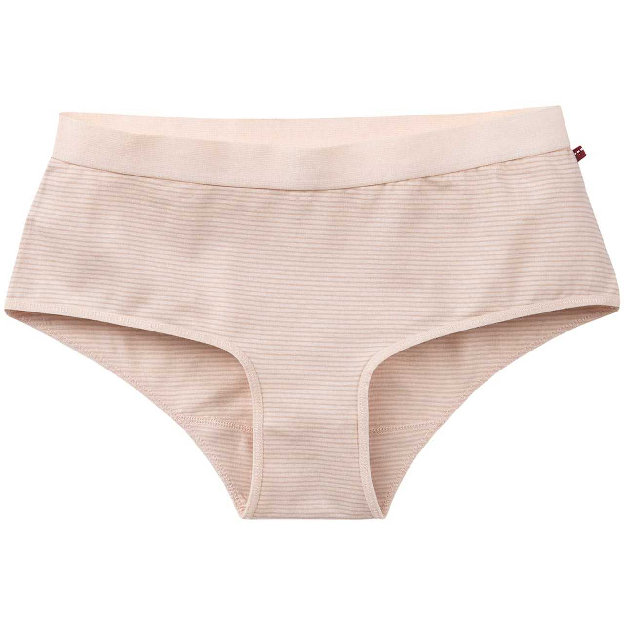 Doppelpack Damenpanty Blüten hellbeige