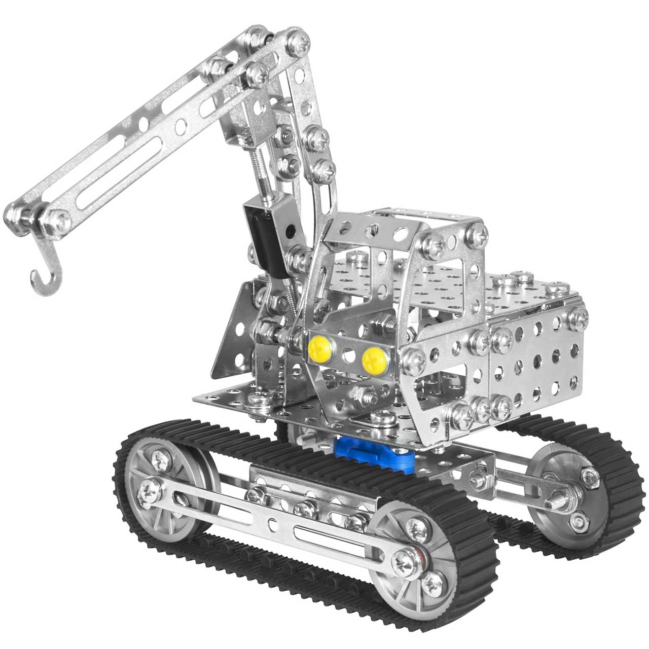 Metallbaukasten Bagger und Kran - 340 Teile