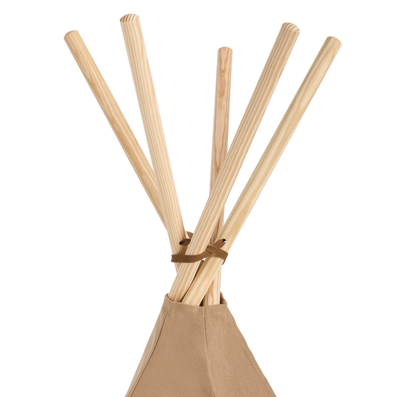 Spielzelt Tipi Braun – 140 cm