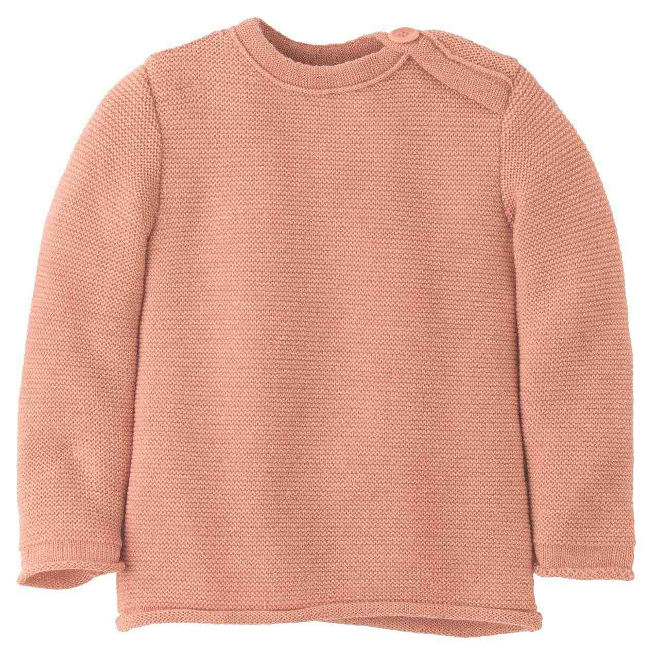 Baby Pullover Schurwolle rosa