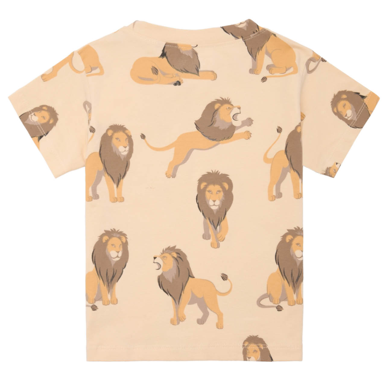 Löwen T-Shirt beige