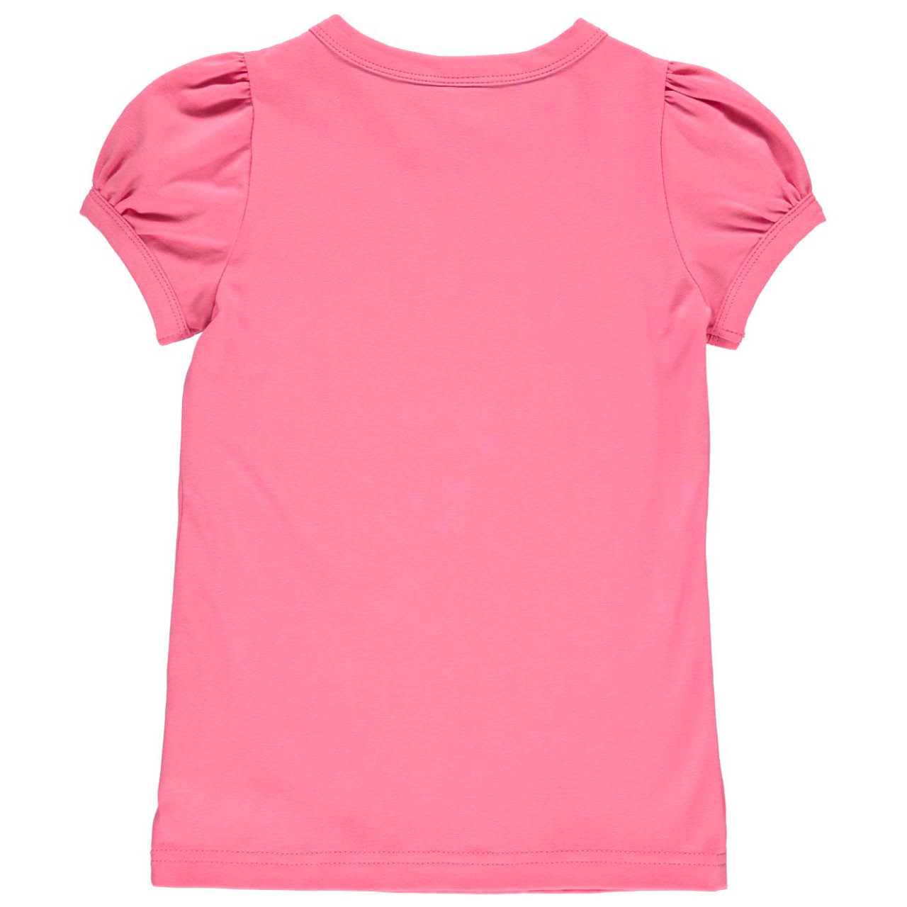 Elastisches T-Shirt Puffärmelchen pink