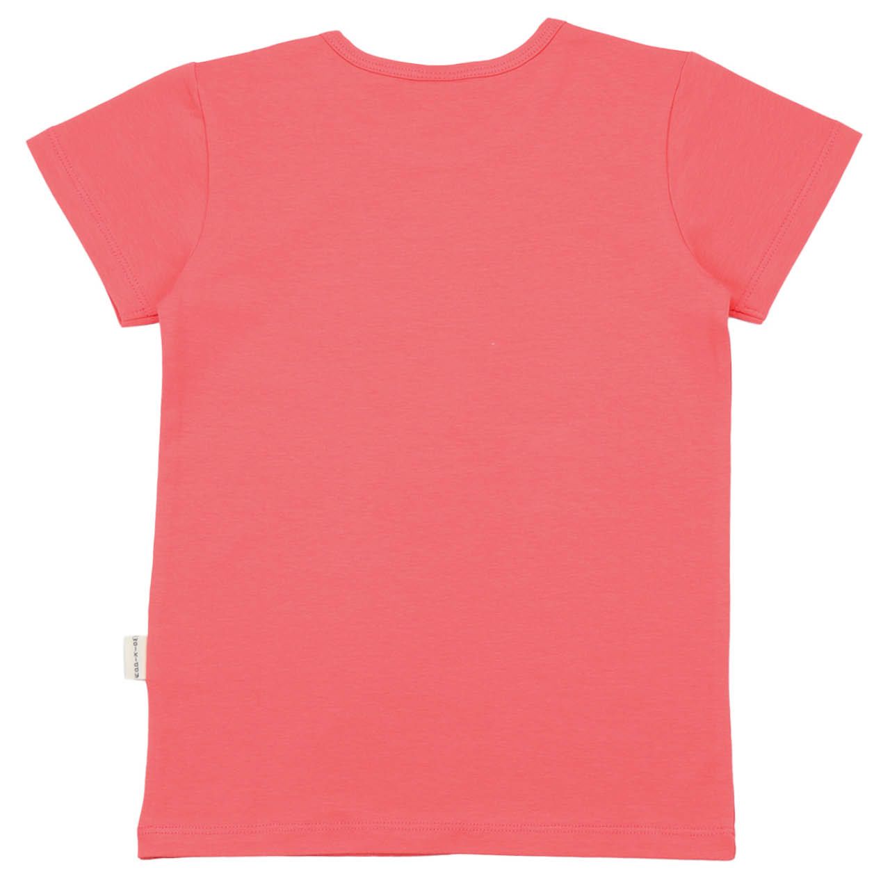 Shirt kurzarm Blumen pink