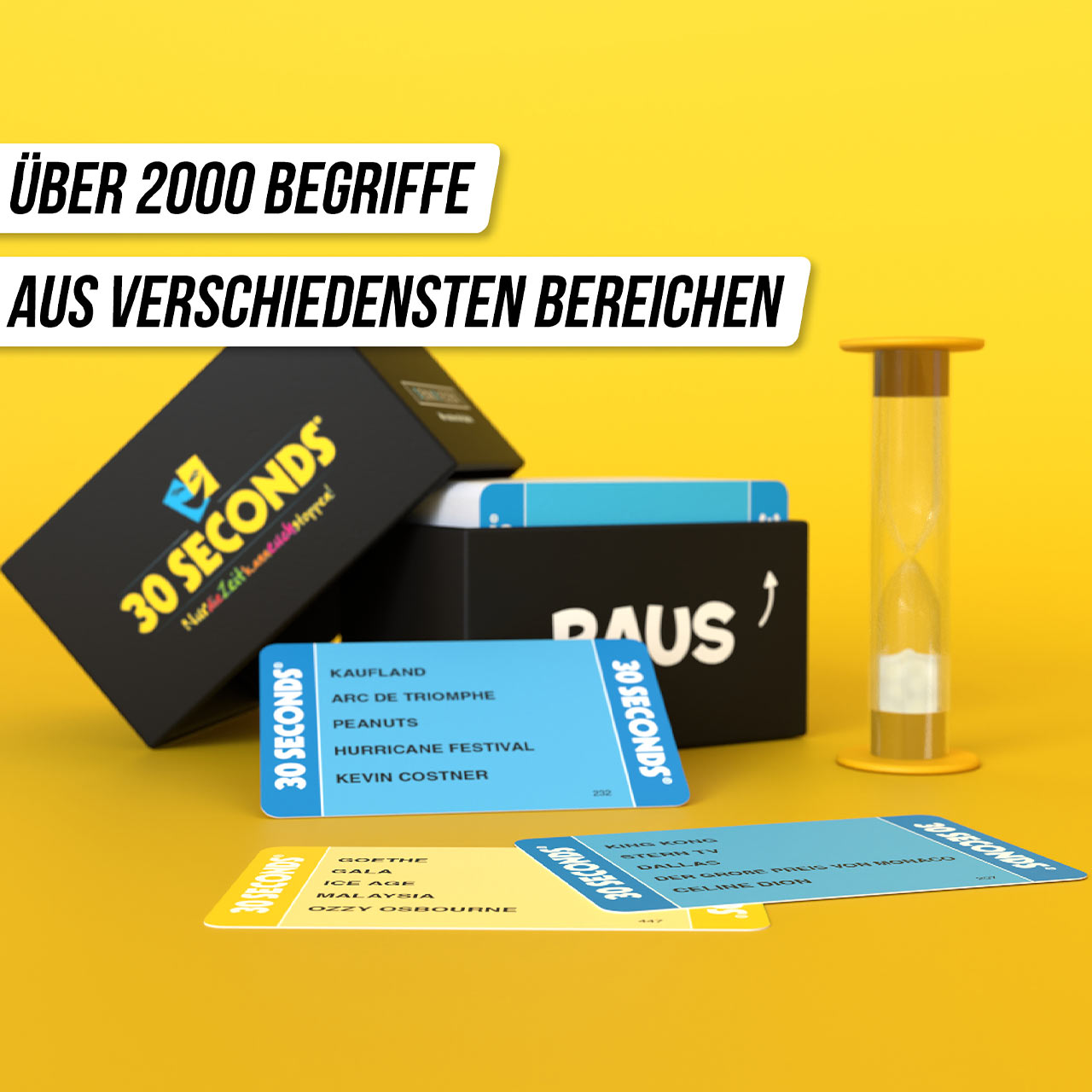 30 Seconds® - Das rasante Wissens- und Ratespiel auf Zeit ab 12 Jahren