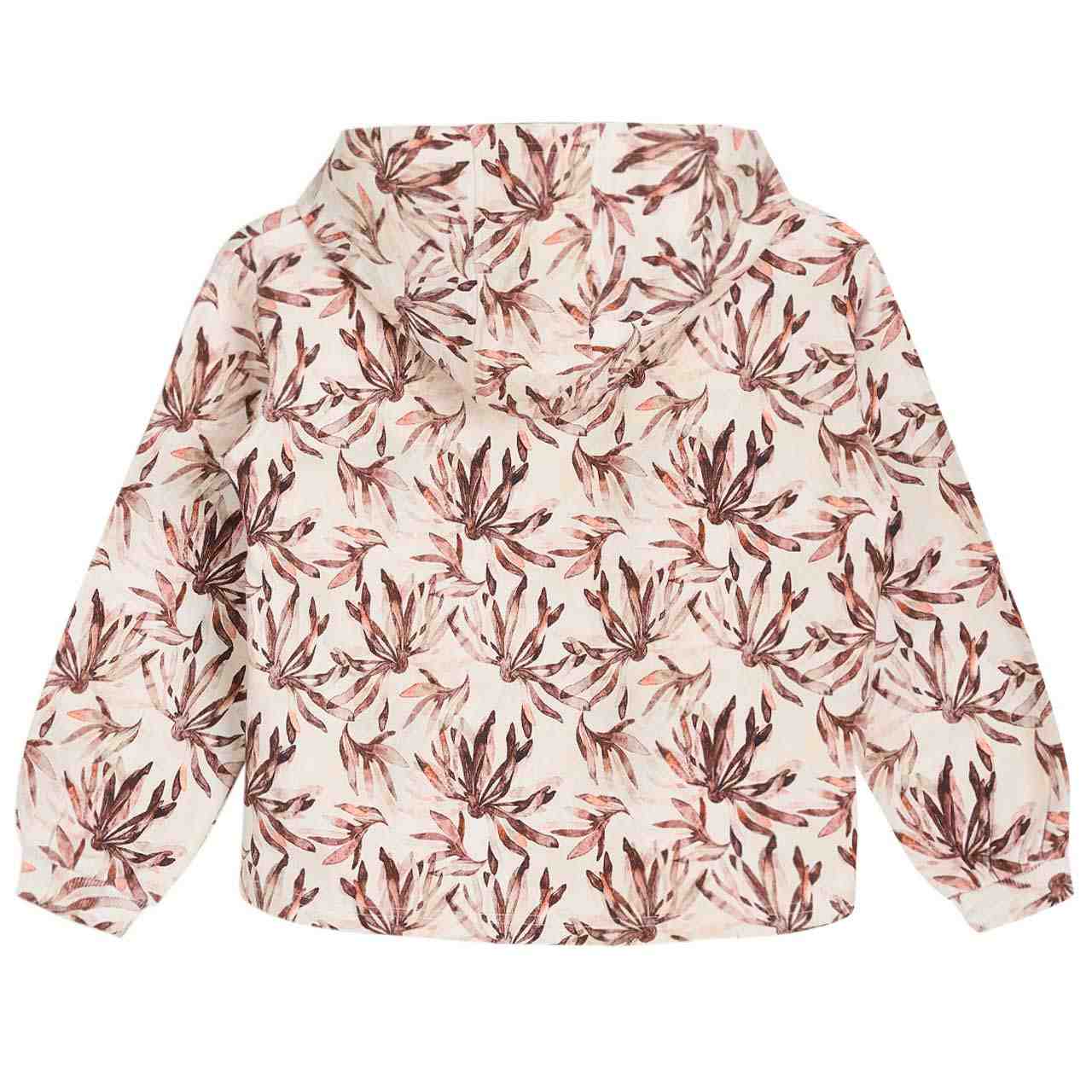 Sweatshirt Kapuze Blumen Motive