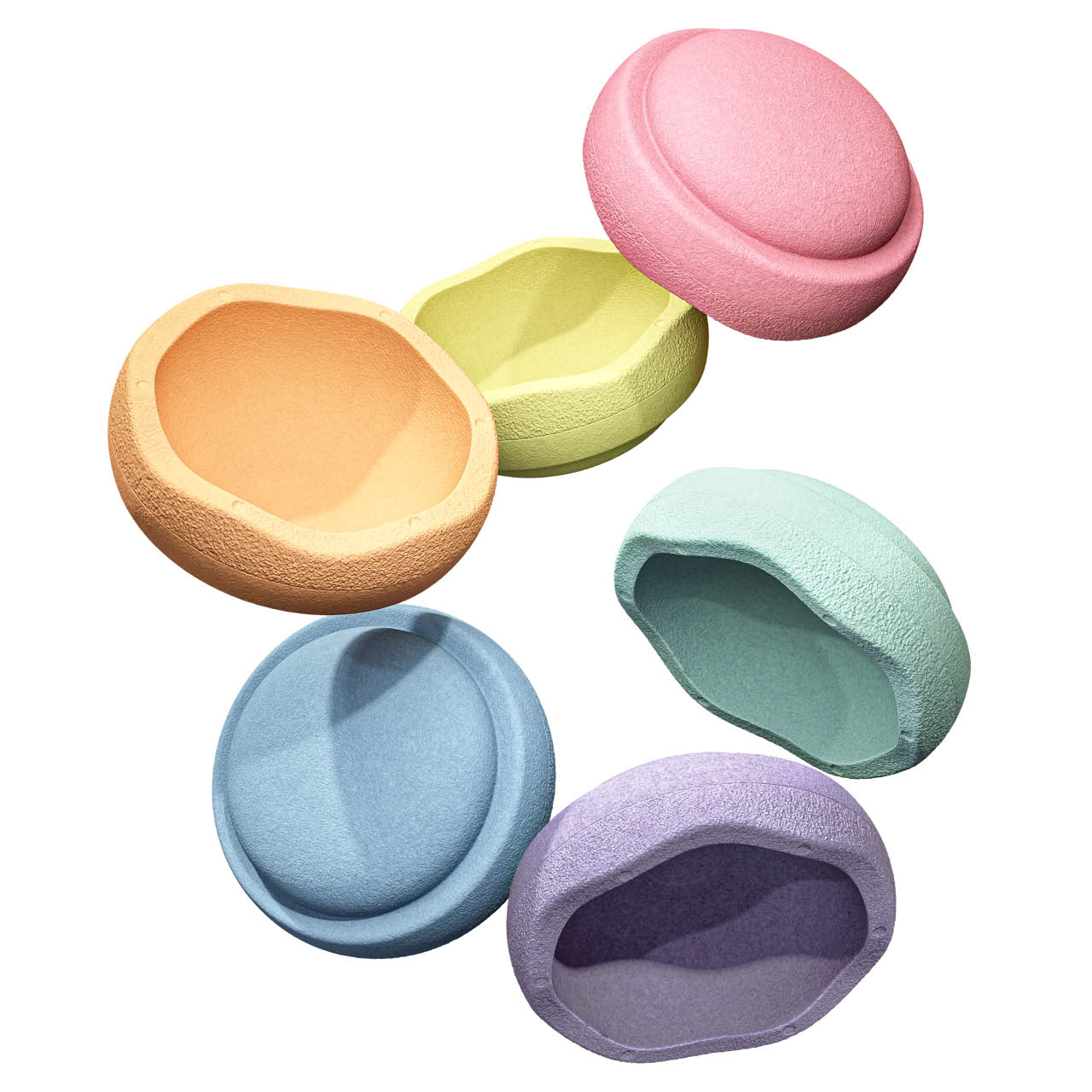 Stapelstein® Mini pastell 6 kleine Elemente