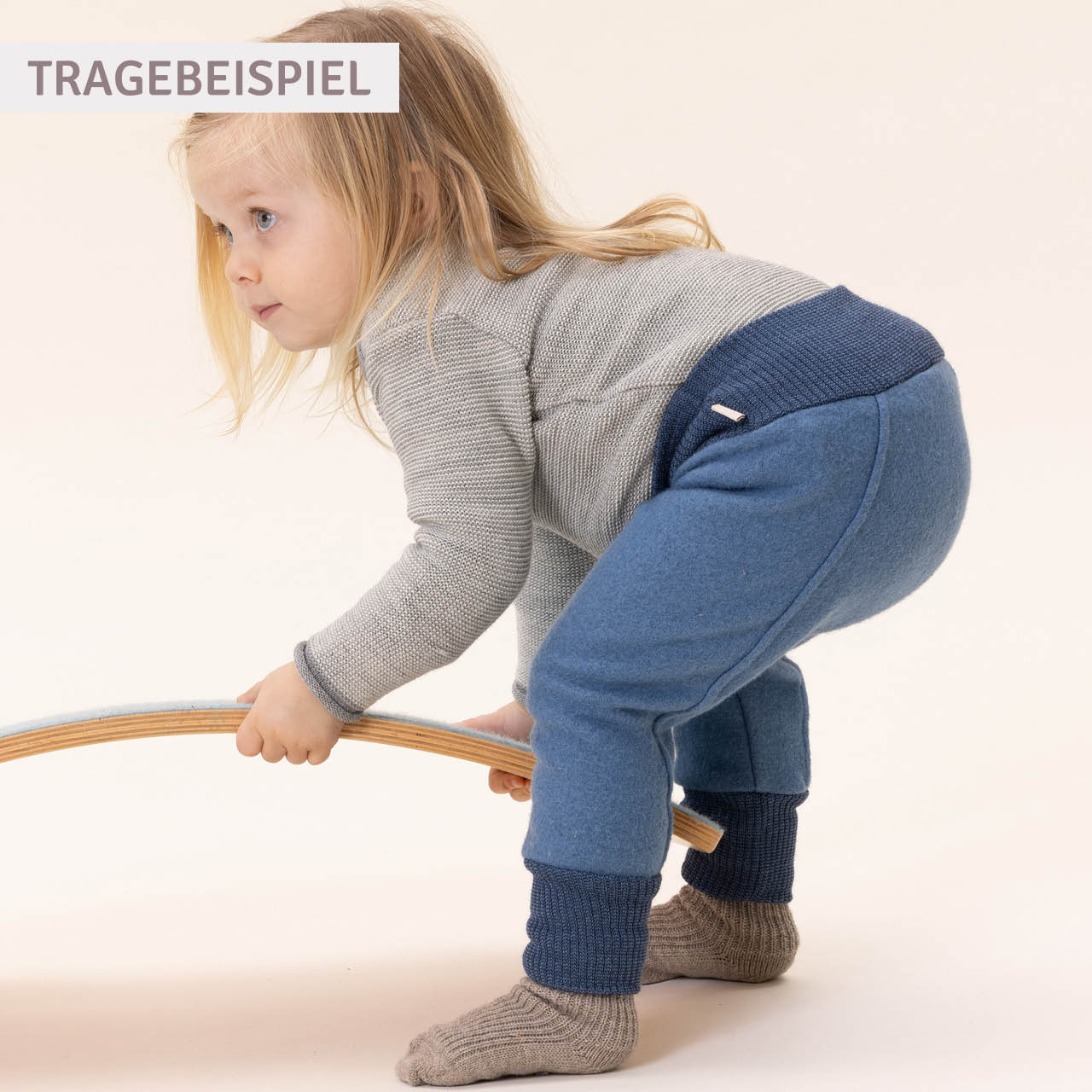 Warme Walk Pumphose karamell