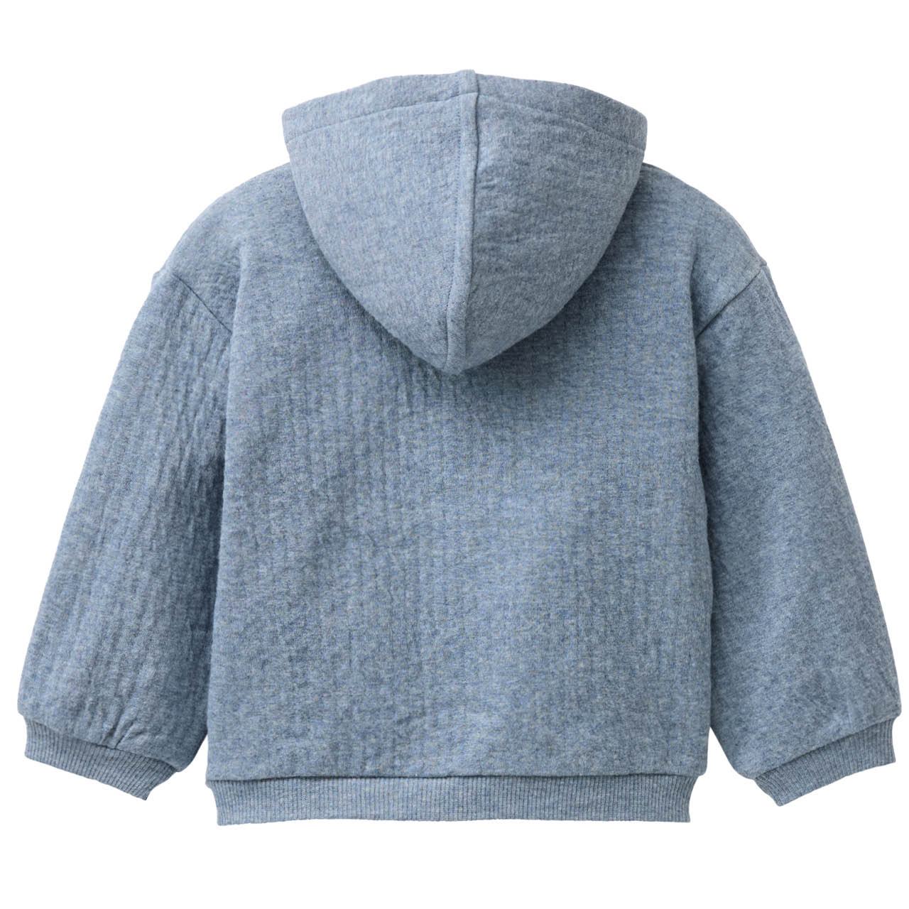 Softer kuscheliger Hoodie rauchblau
