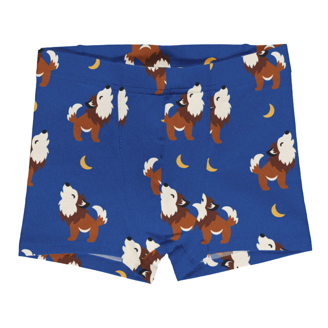 Boxershorts Wolf blau