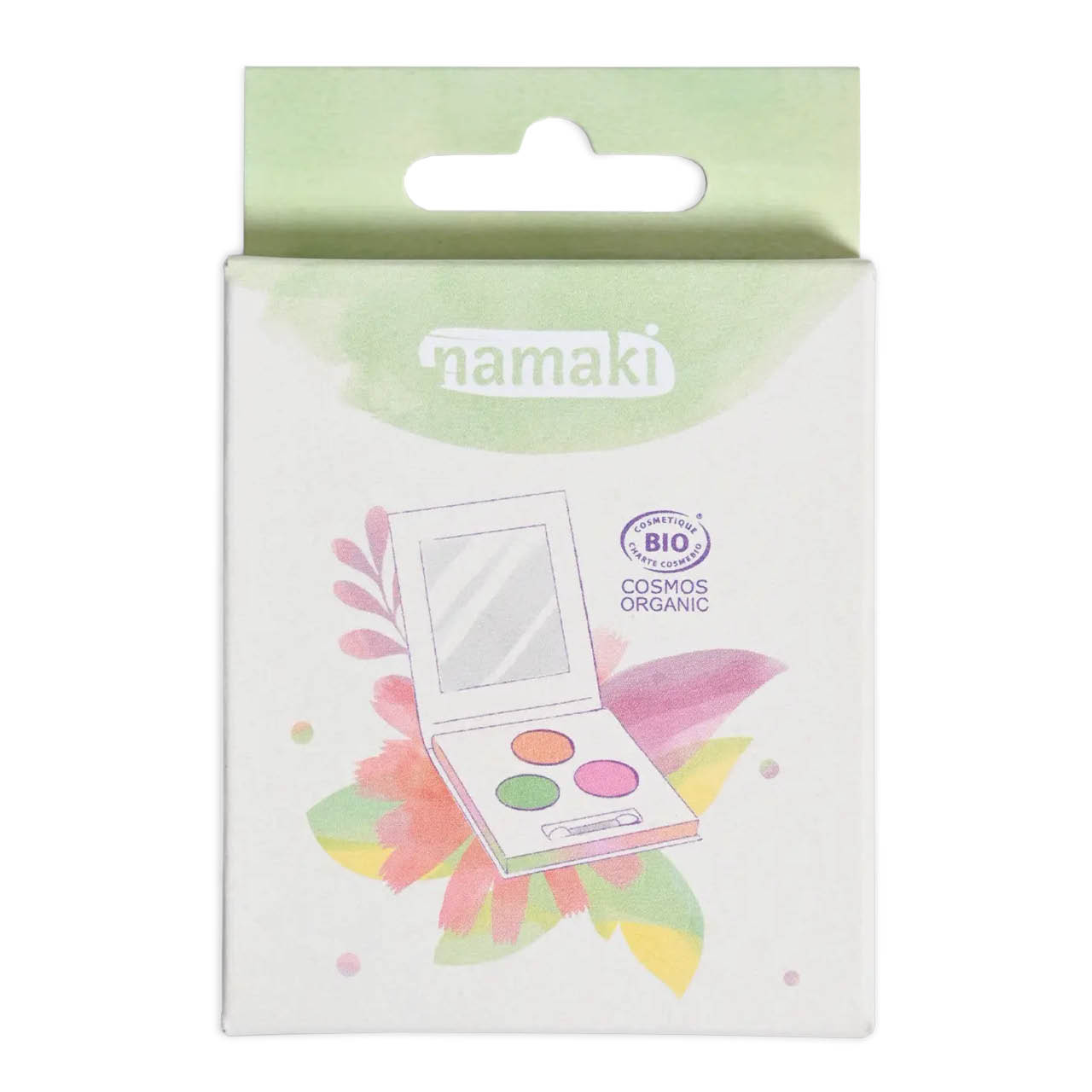 Bio-Lidschattenpalette Frühling – 3 vegane Farben