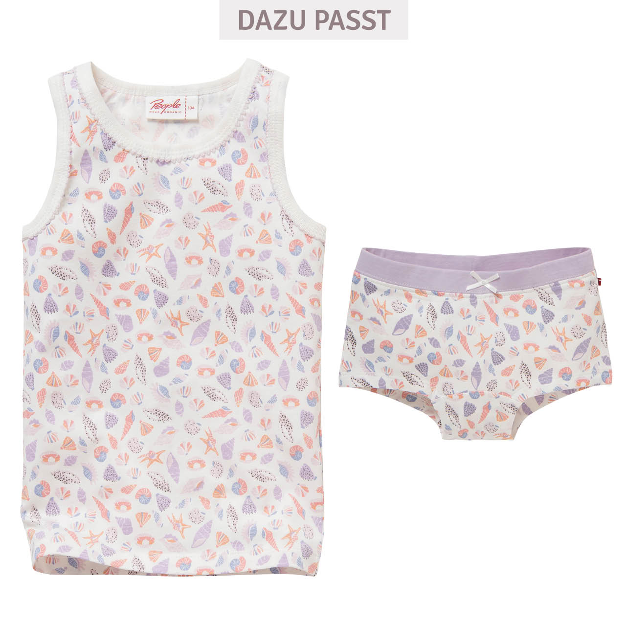 Panty Muscheln weiß
