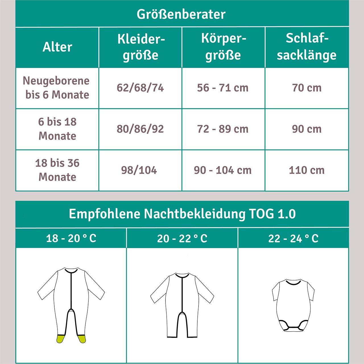 Leichter Musselin Baby Schlafsack Kamel rost-rot