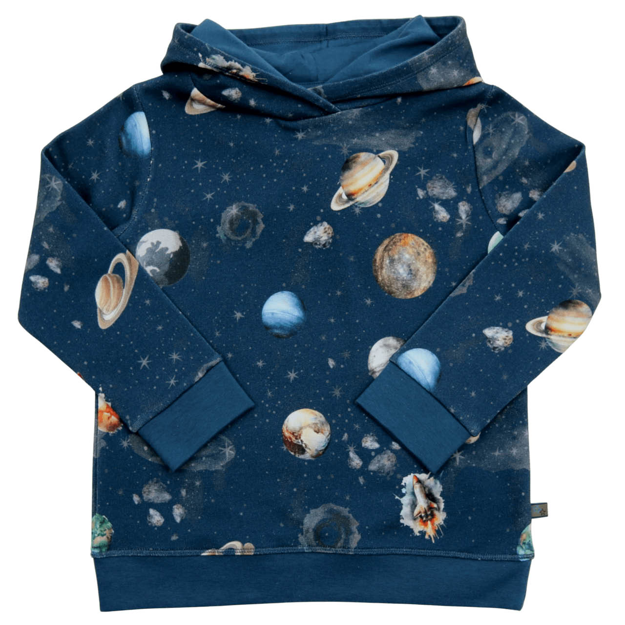 Sweat Pullover Planeten dunkelblau