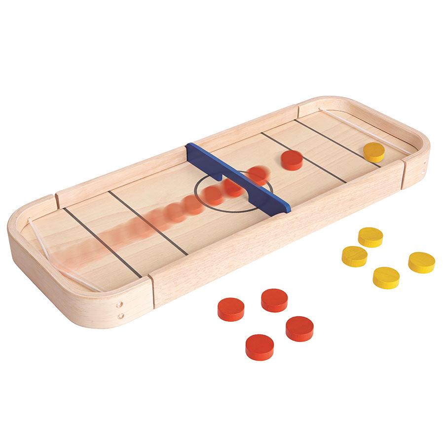 Mini Shuffleboard und Disc Flicker Brettspiel