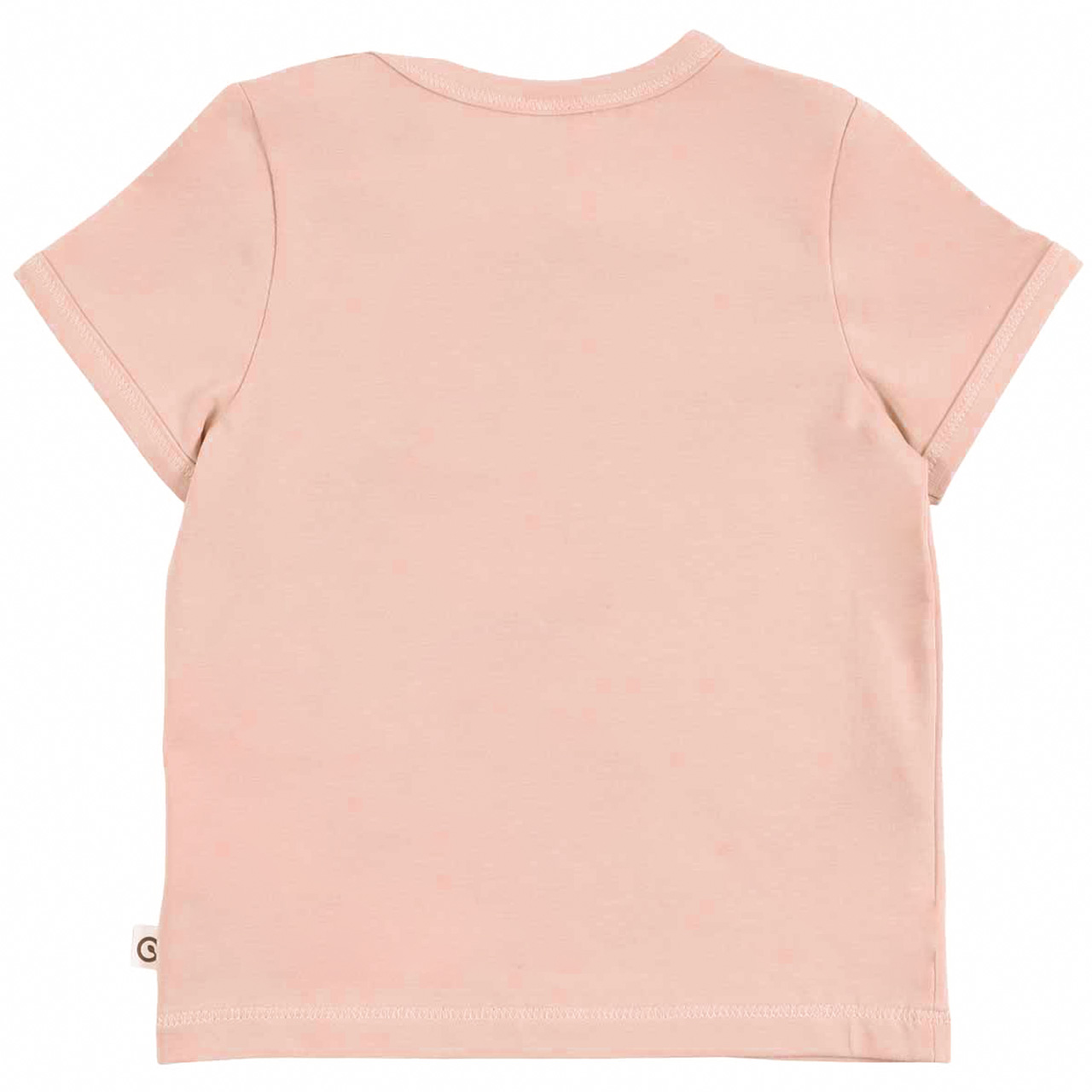 Schlichtes elastisches T-Shirt rosa