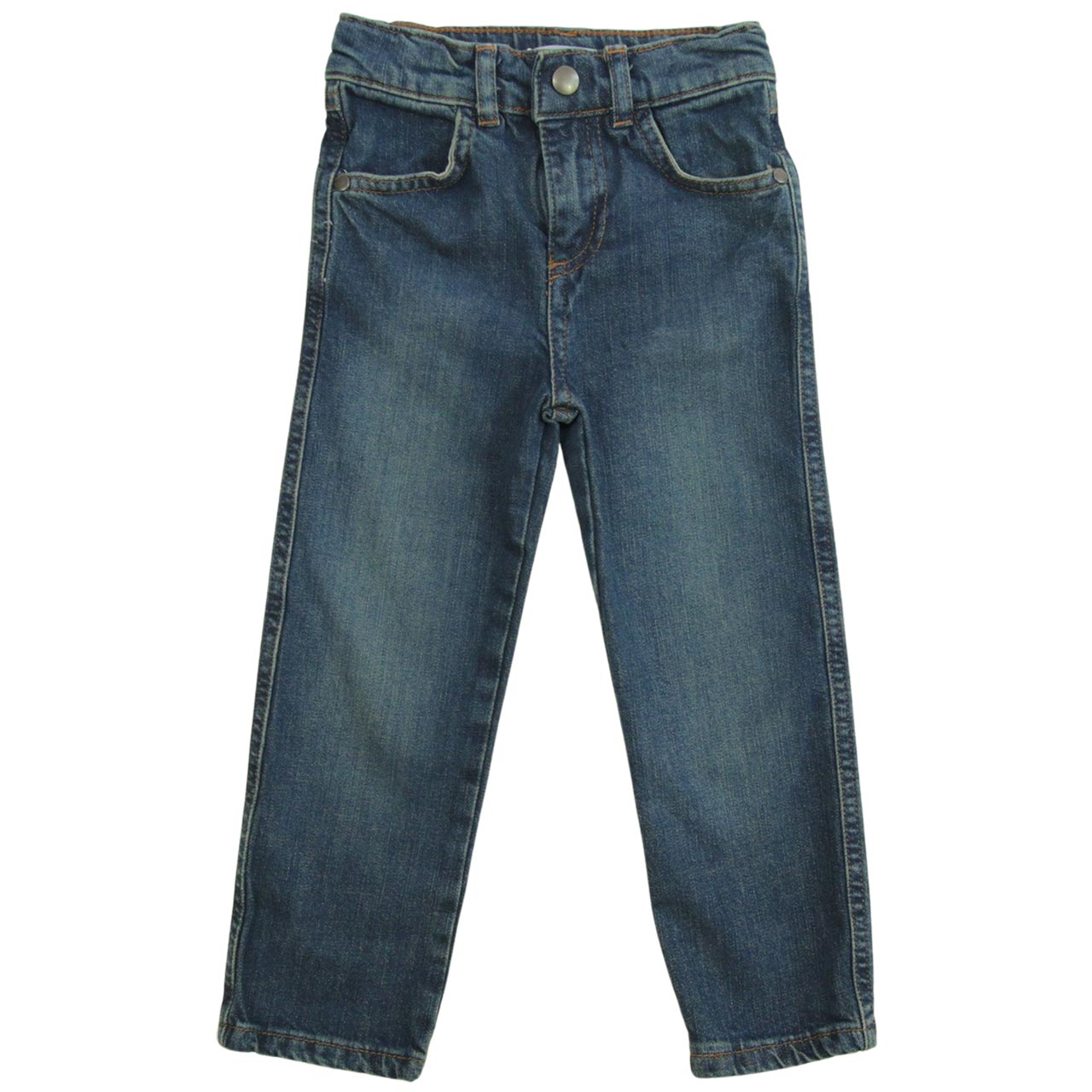 Weiche Jeans medium blue mitwachsend