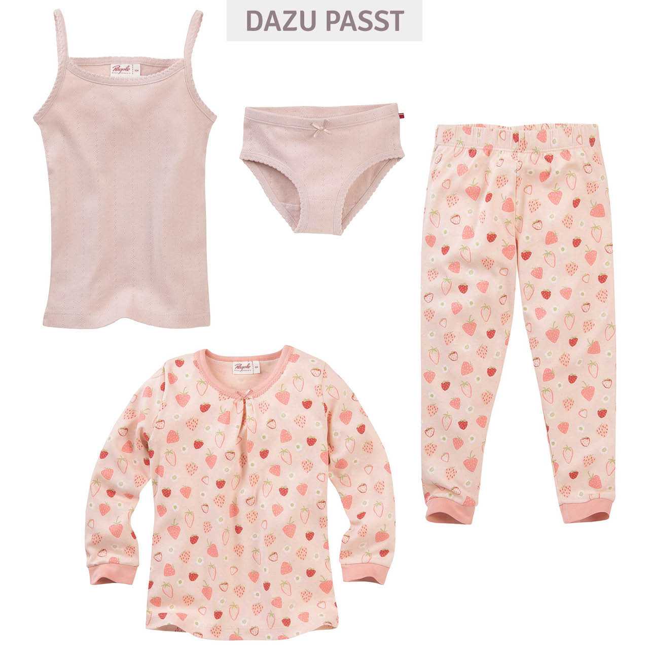 Pointelle Slips Doppelpack rosa