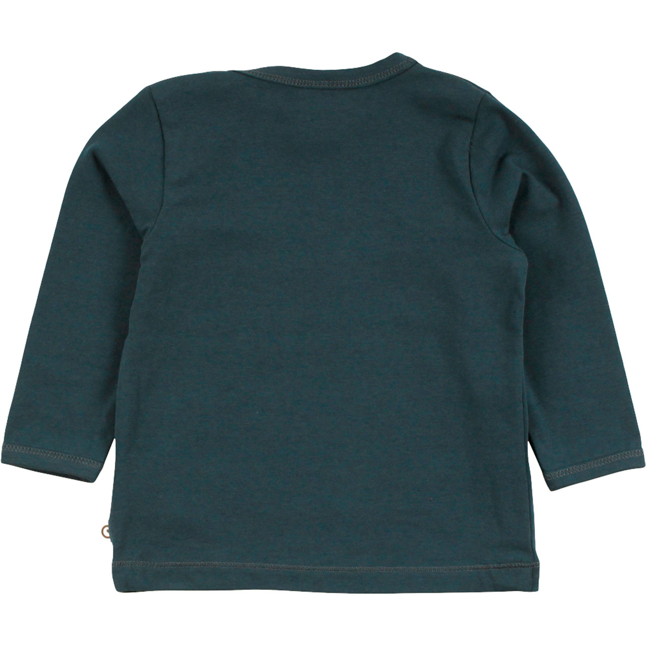 Hochwertiges Langarmshirt uni navy