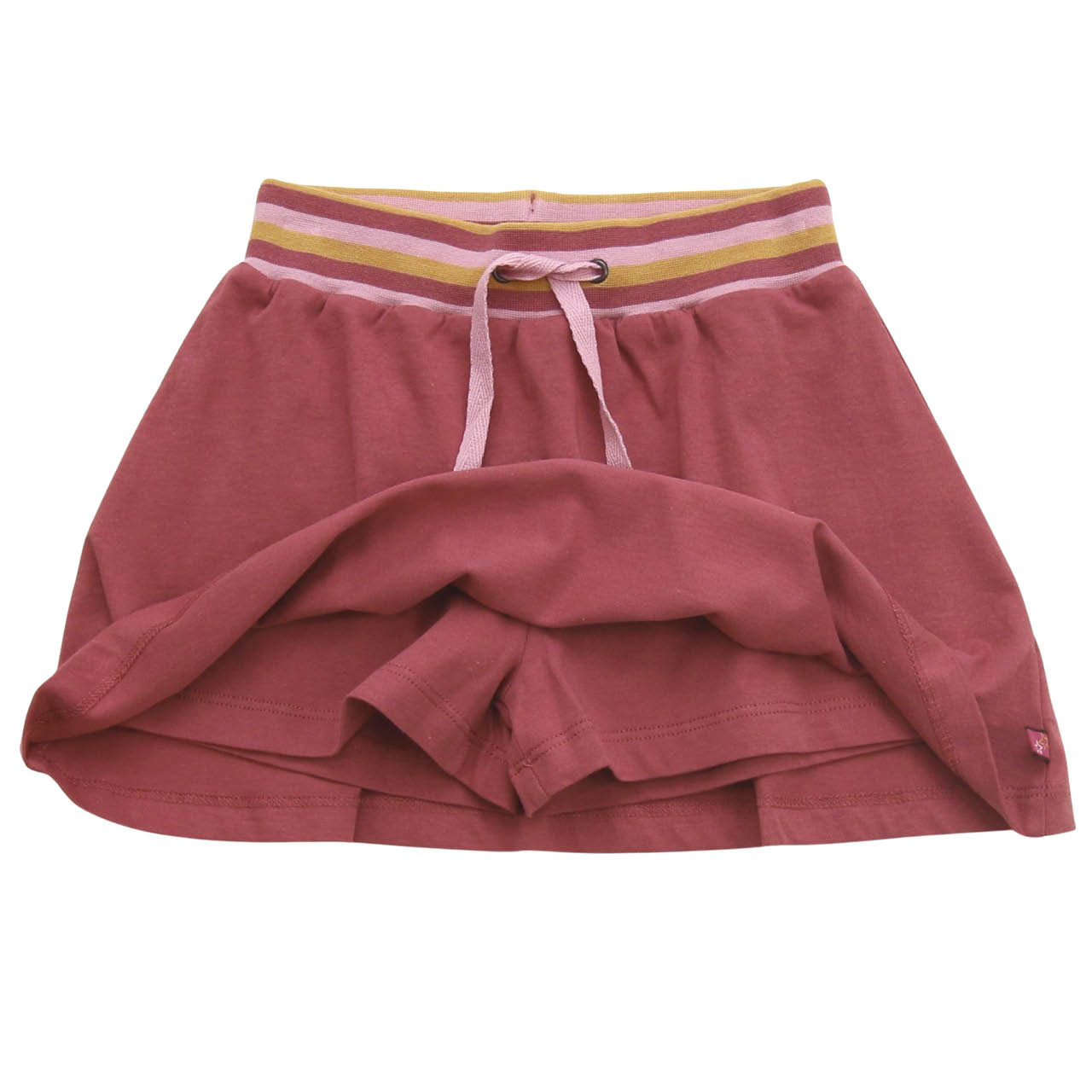 Flatternder Skort altrosa