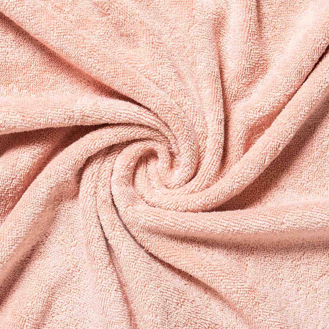 Kapuzenhandtuch Bio Baumwolle 80 x 80 cm rosa