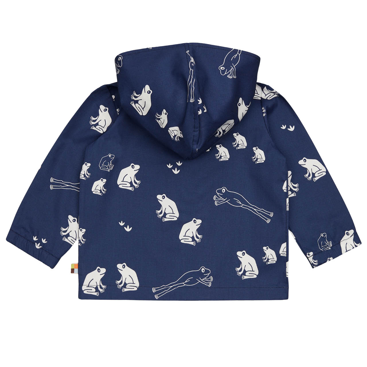 Ungefütterte Sommerjacke Abperleffekt Frosch marine