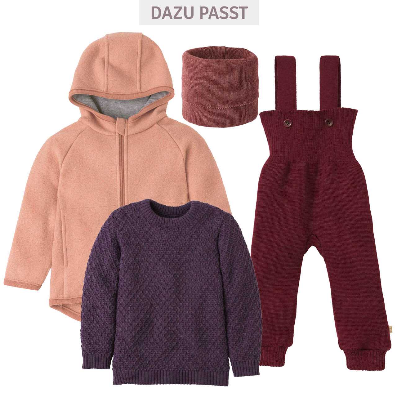 Walkjacke mit Reissverschluss rosa