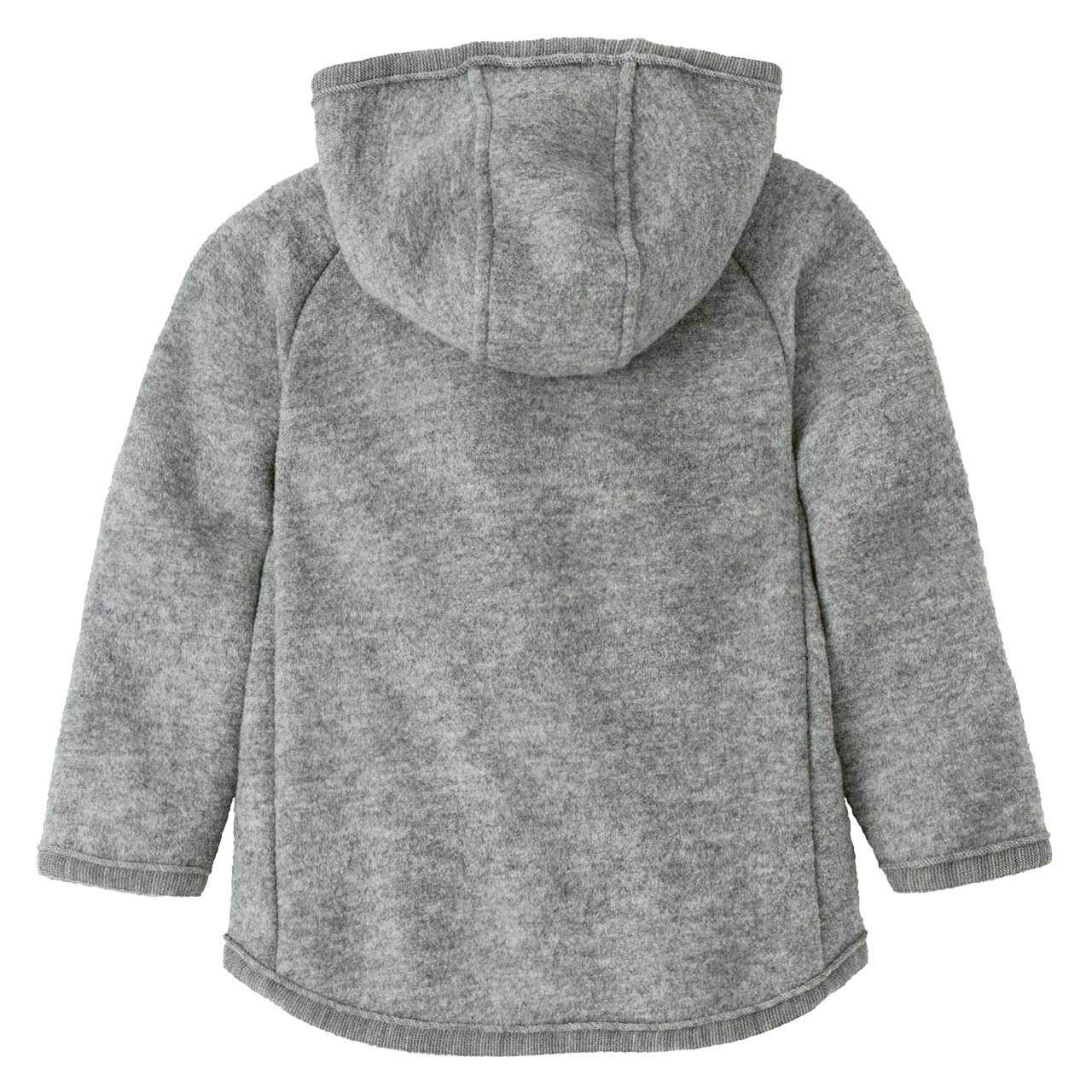 Walkjacke mit Reissverschluss grau