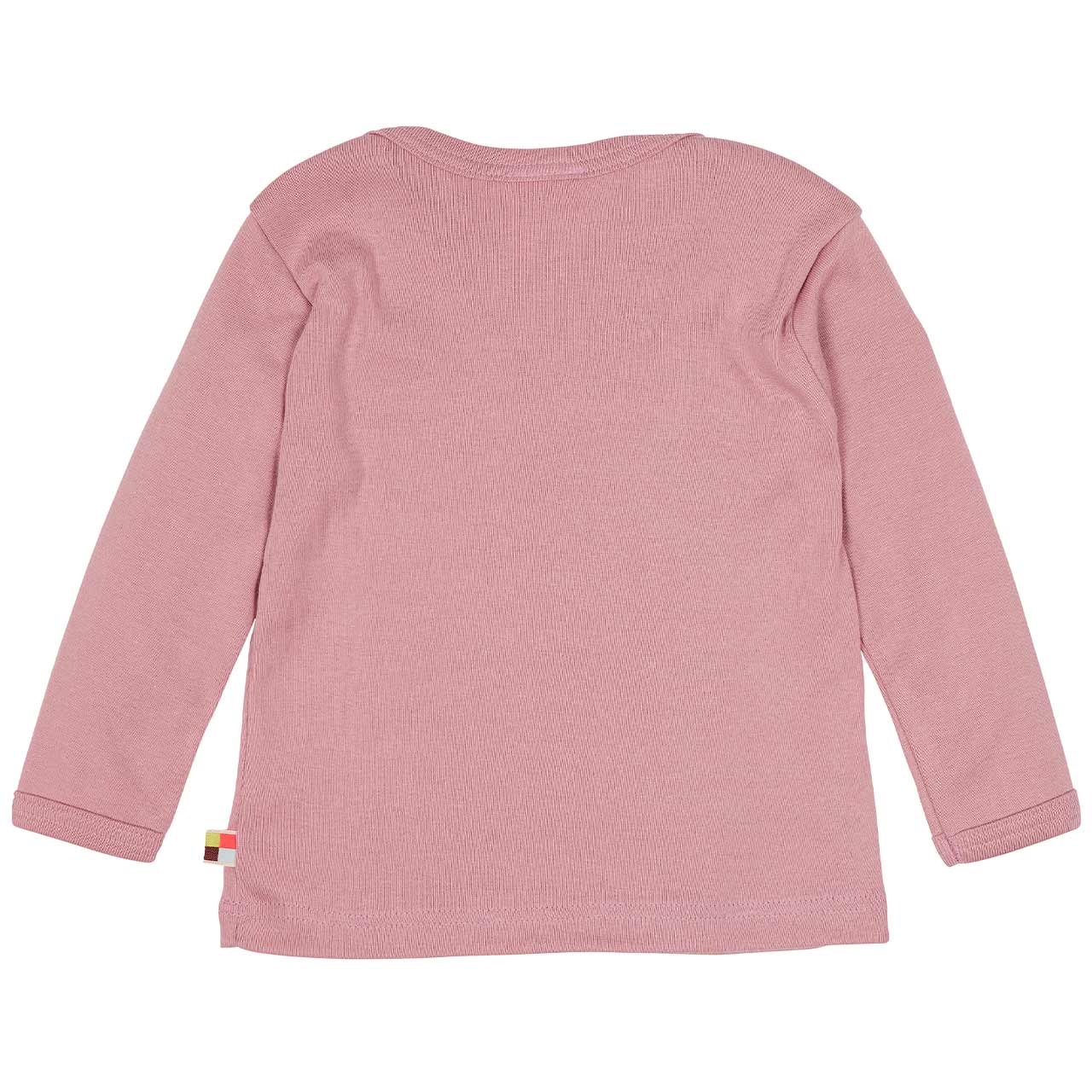 Feinripp Shirt weich und elastisch 100% Baumwolle rosa