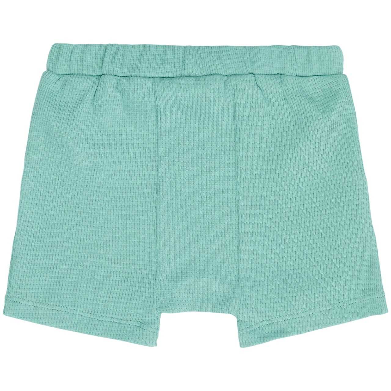 Babyshorts Waffelstruktur türkis