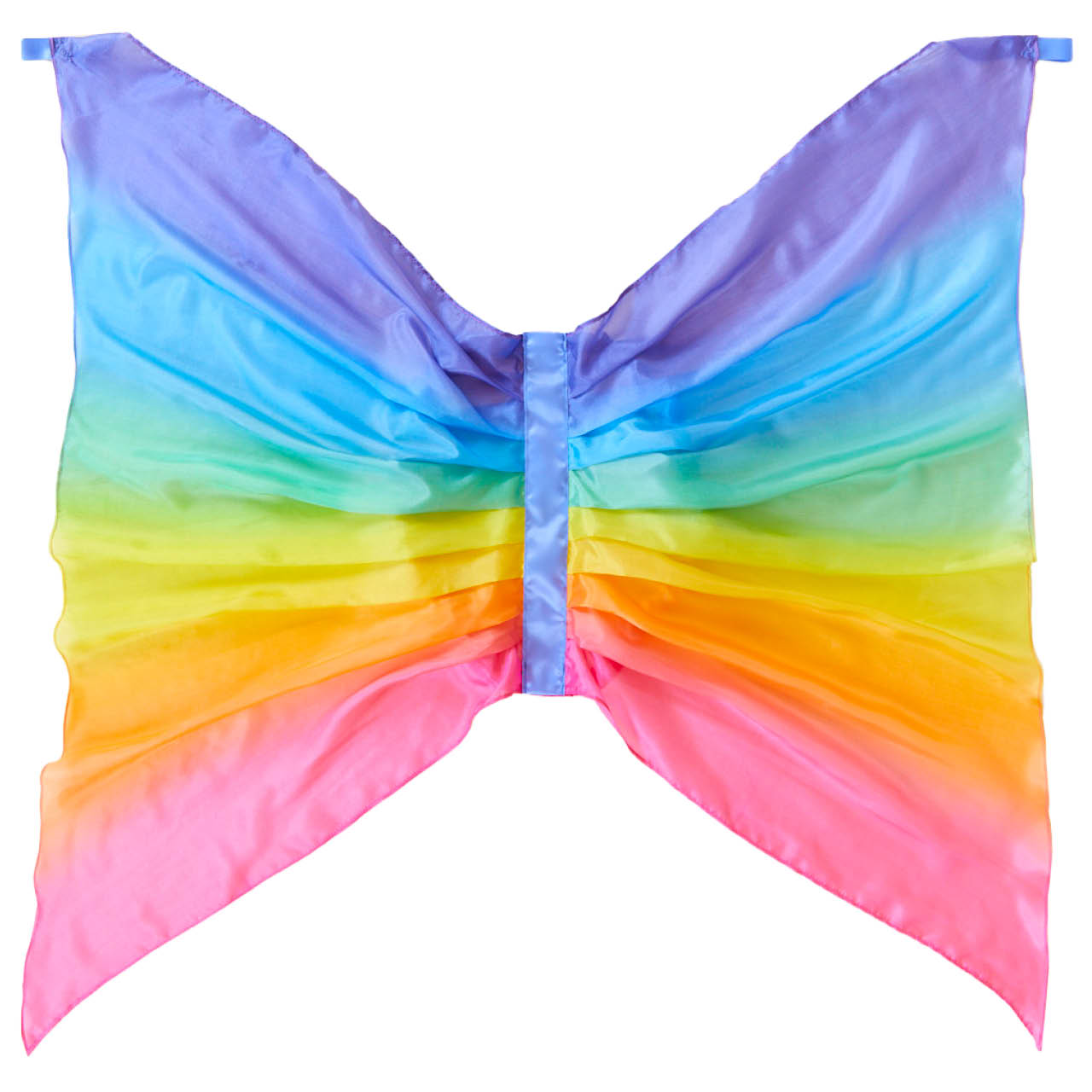 Regenbogen Feenflügel aus Seide
