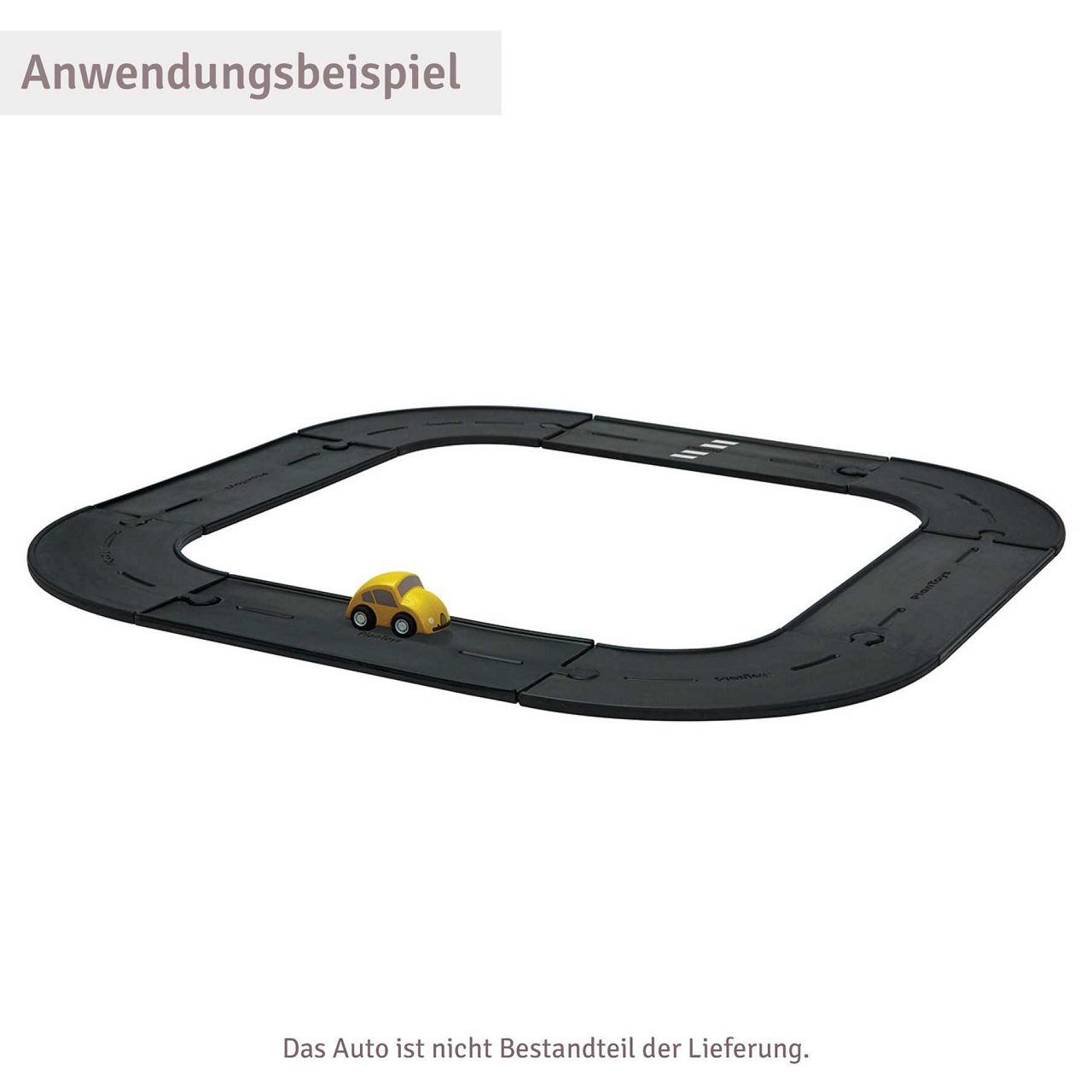 Weiche Strassen und Schienen Set flexibler Naturkautschuk