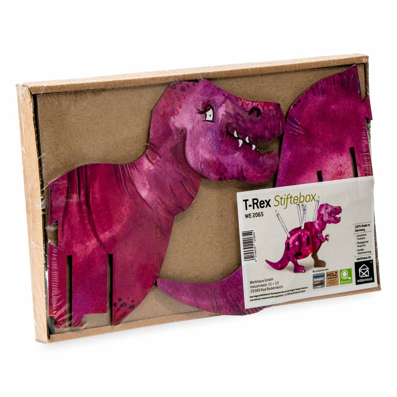 Stiftebox zum Stecken Tyrannosaurus Rex