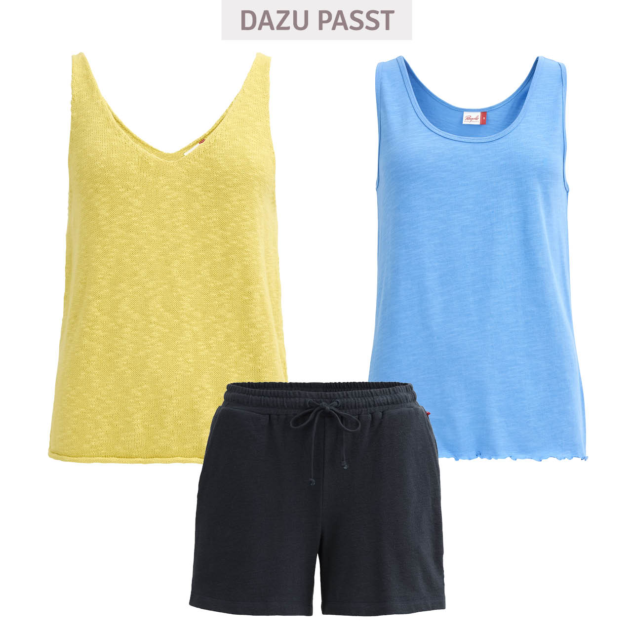 Weiche Damen Sweat Shorts dunkelblau